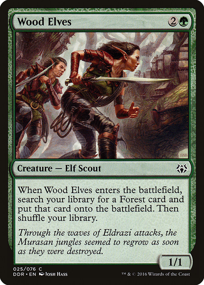 Wood Elves [Duel Decks: Nissa vs. Ob Nixilis] | Webway Games