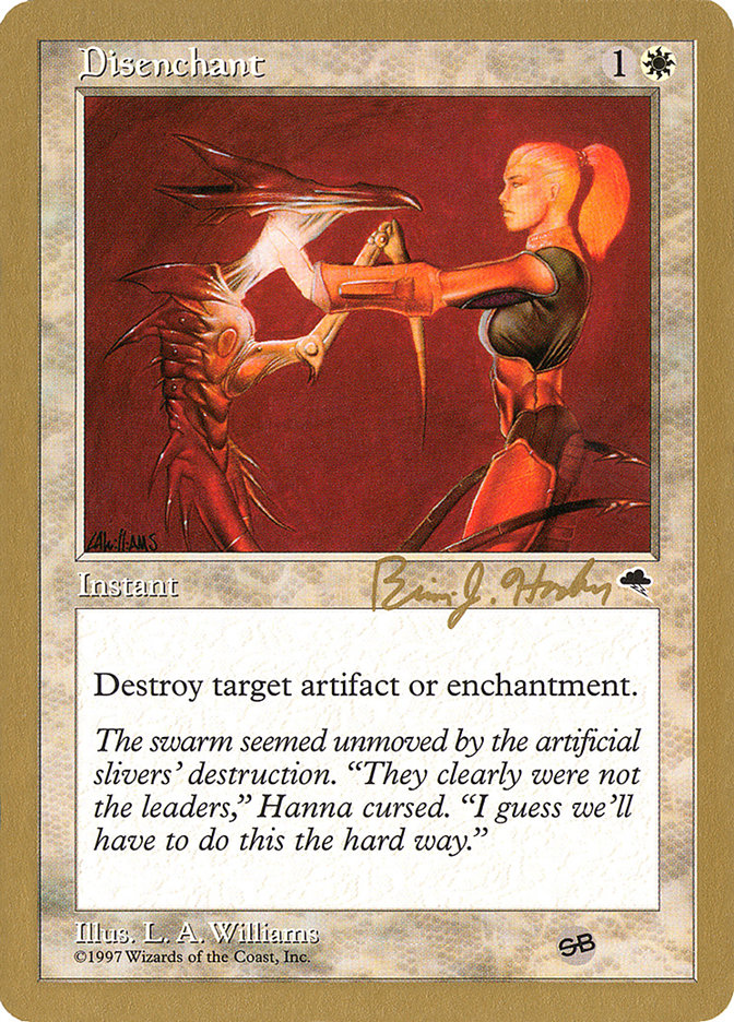 Disenchant (Brian Hacker) (SB) [World Championship Decks 1998] | Webway Games