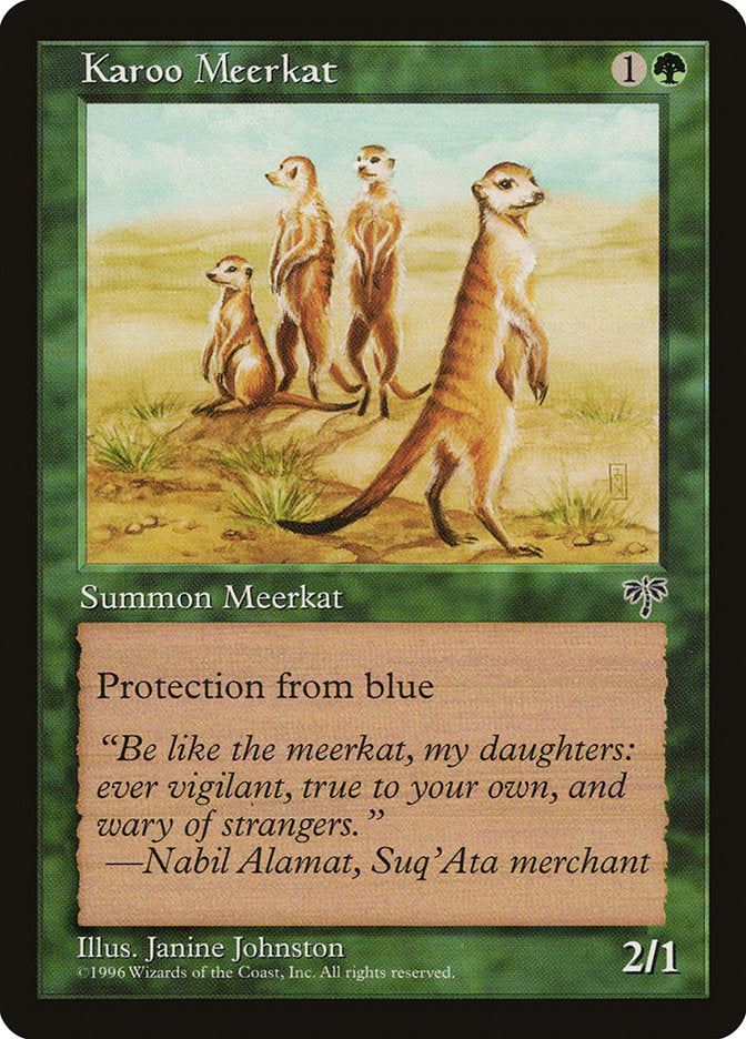 Karoo Meerkat [Mirage] | Webway Games