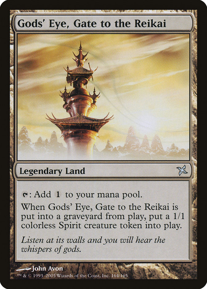 Gods' Eye, Gate to the Reikai [Betrayers of Kamigawa] | Webway Games