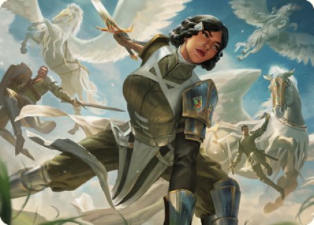 Resolute Reinforcements Art [Dominaria United Art Series] | Webway Games