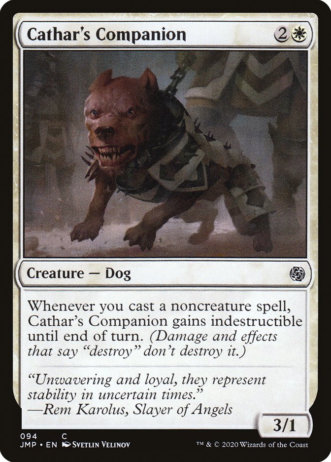 Cathar's Companion [Jumpstart] | Webway Games