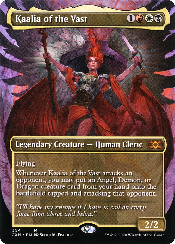 Kaalia of the Vast (Showcase) [Double Masters] | Webway Games