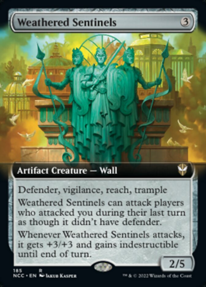 Weathered Sentinels (Extended Art) [Streets of New Capenna Commander] | Webway Games