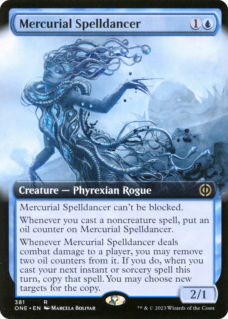Mercurial Spelldancer (Extended Art) [Phyrexia: All Will Be One] | Webway Games