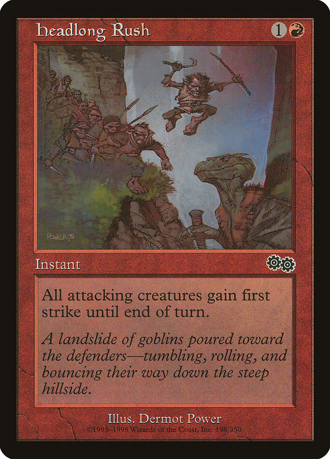 Headlong Rush [Urza's Saga] | Webway Games