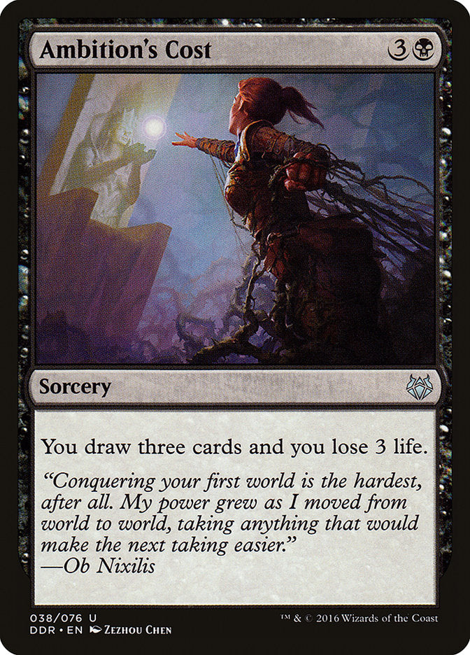 Ambition's Cost [Duel Decks: Nissa vs. Ob Nixilis] | Webway Games