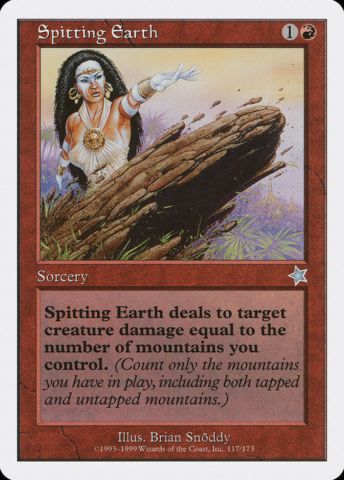 Spitting Earth [Starter 1999] | Webway Games