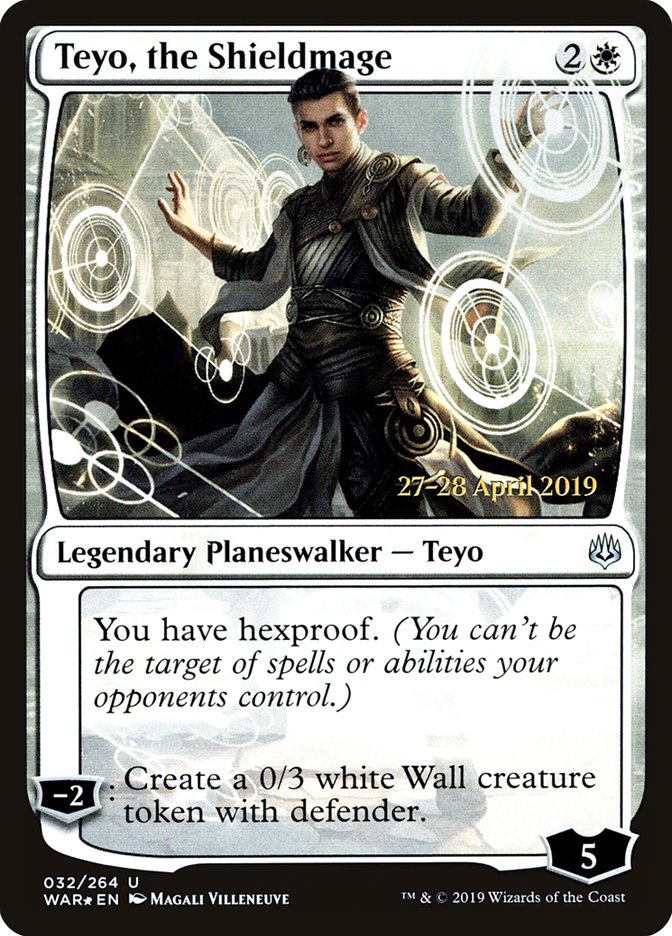 Teyo, the Shieldmage  [War of the Spark Prerelease Promos] | Webway Games