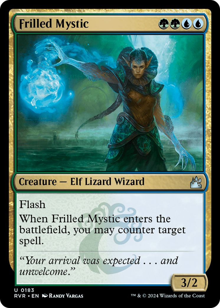 Frilled Mystic [Ravnica Remastered] | Webway Games