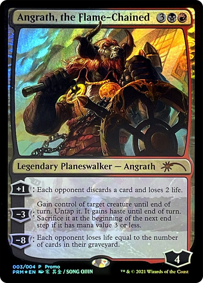 Angrath, the Flame-Chained [Year of the Ox 2021] | Webway Games