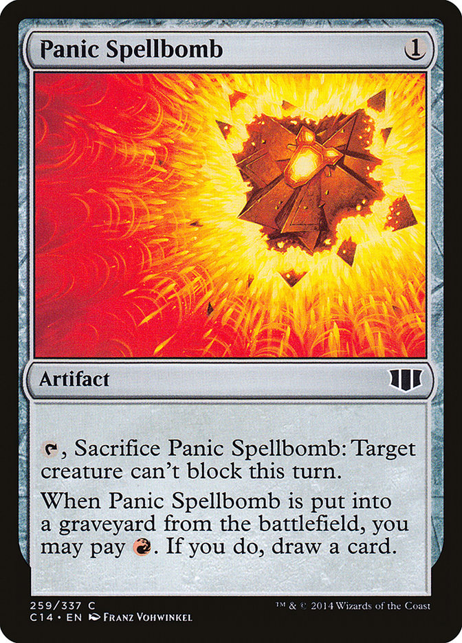 Panic Spellbomb [Commander 2014] | Webway Games