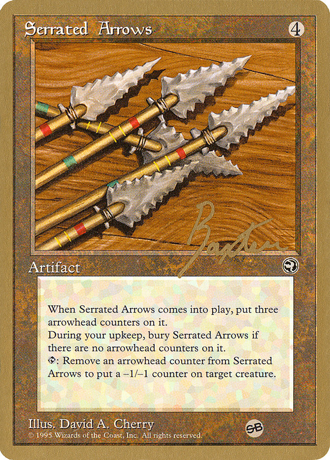 Serrated Arrows (George Baxter) (SB) [Pro Tour Collector Set] | Webway Games