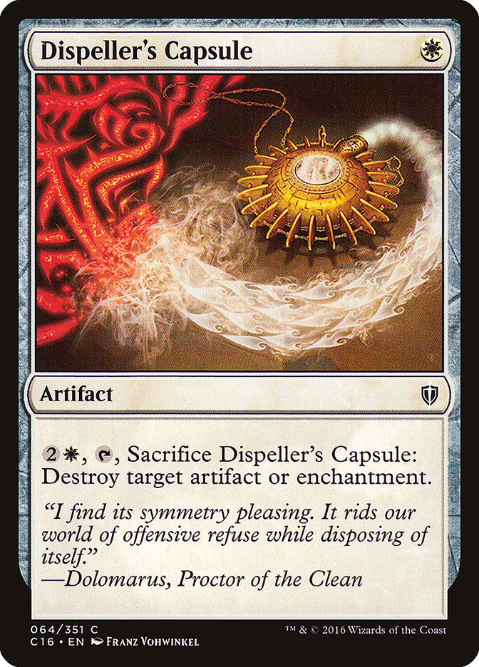 Dispeller's Capsule [Commander 2016] | Webway Games