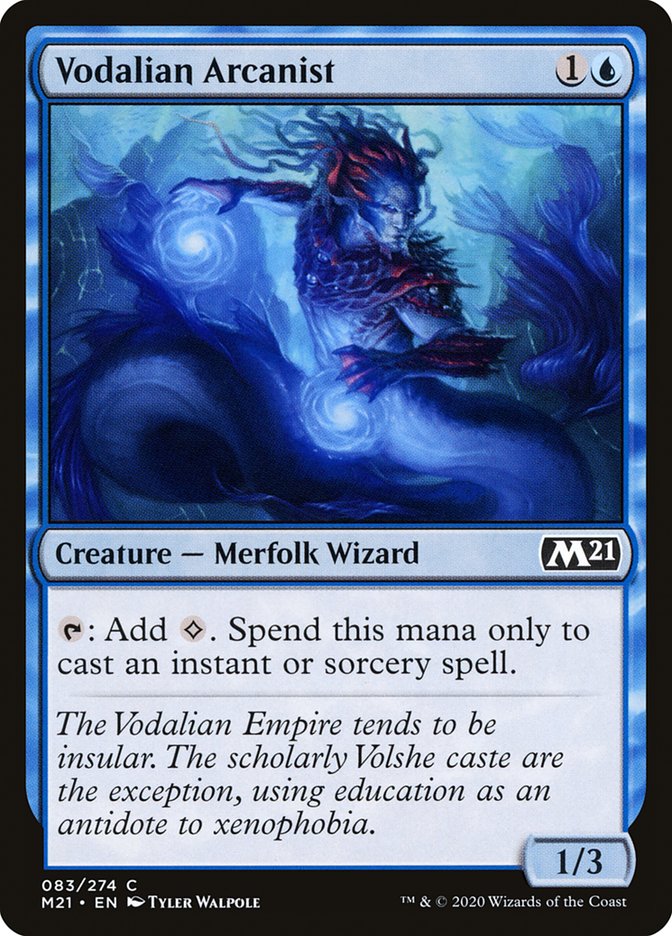 Vodalian Arcanist [Core Set 2021] | Webway Games