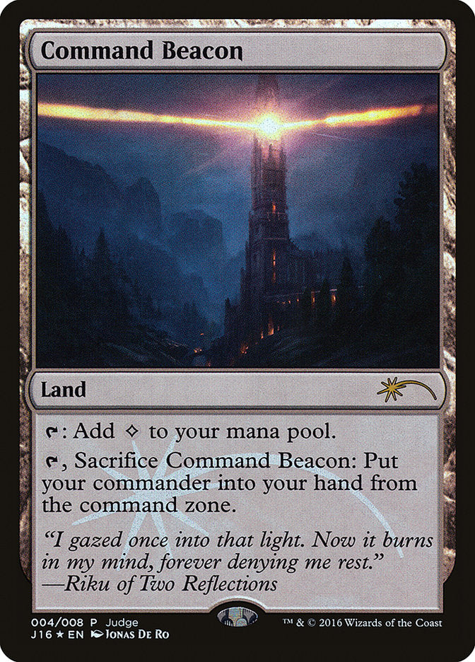 Command Beacon [Judge Gift Cards 2016] | Webway Games
