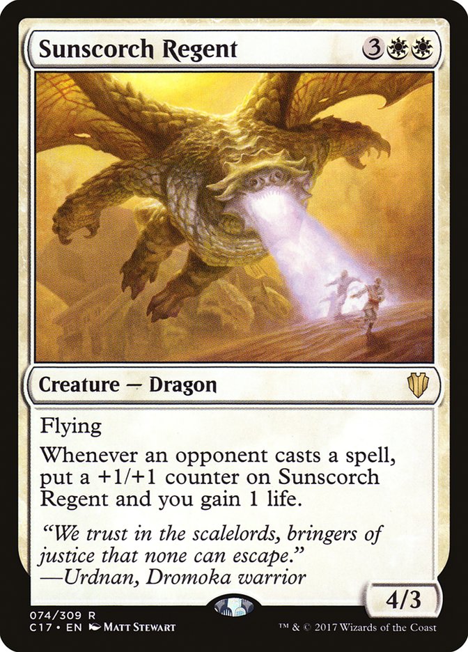 Sunscorch Regent [Commander 2017] | Webway Games