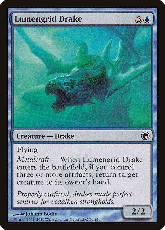 Lumengrid Drake [Scars of Mirrodin] | Webway Games