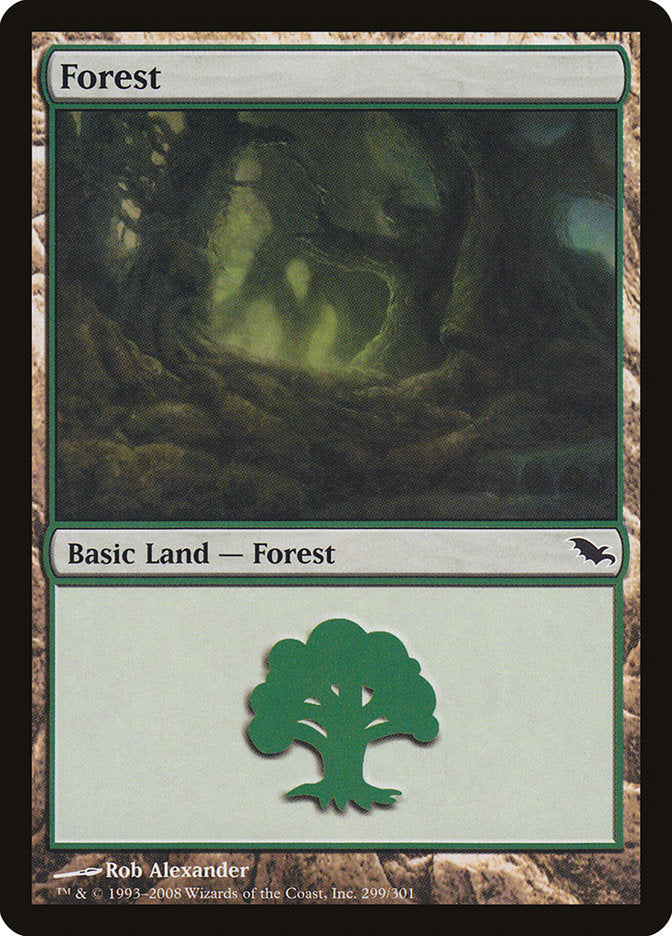 Forest (#299) [Shadowmoor] | Webway Games