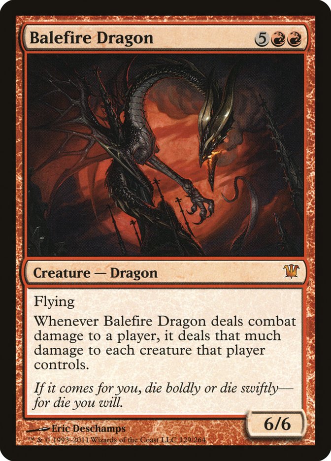 Balefire Dragon [Innistrad] | Webway Games