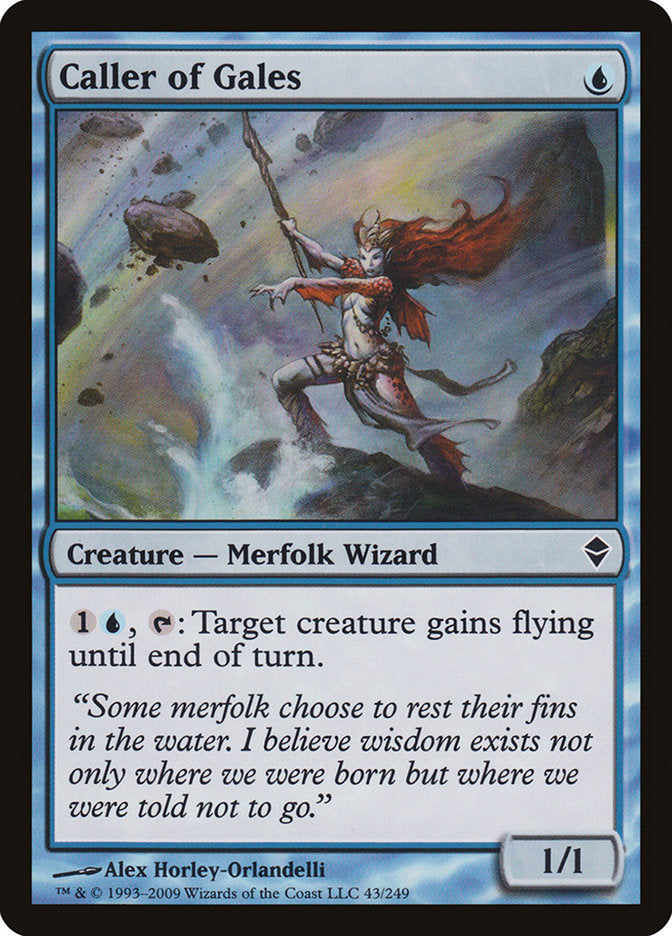 Caller of Gales [Zendikar] | Webway Games