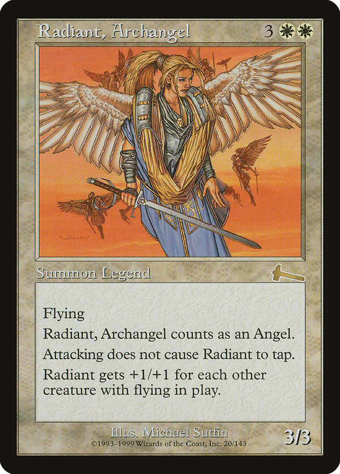 Radiant, Archangel [Urza's Legacy] | Webway Games
