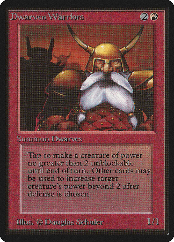 Dwarven Warriors [Limited Edition Beta] | Webway Games