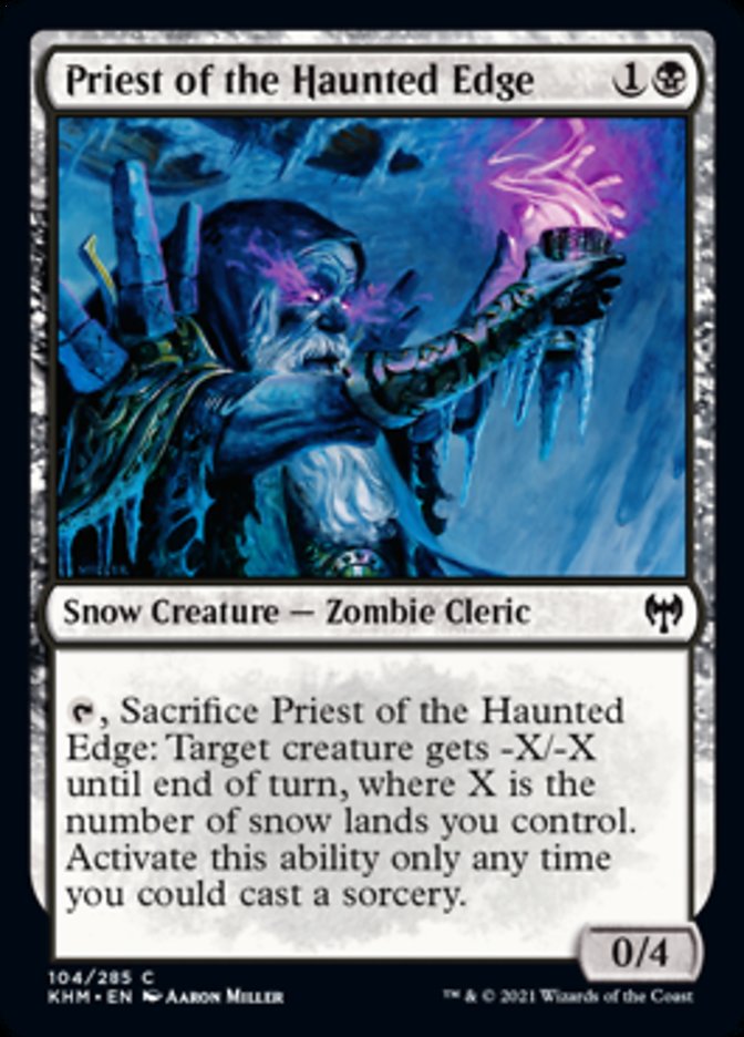 Priest of the Haunted Edge [Kaldheim] | Webway Games