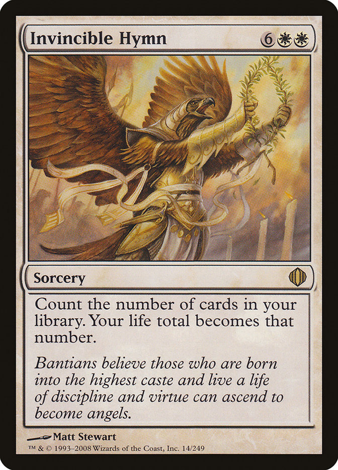 Invincible Hymn [Shards of Alara] | Webway Games