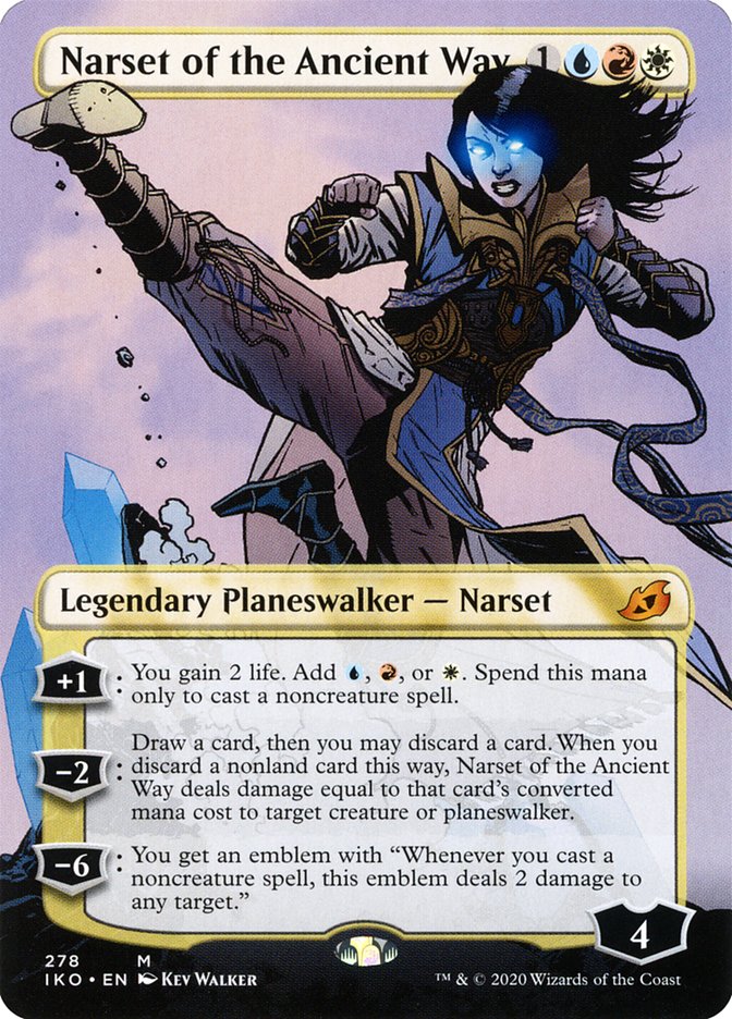 Narset of the Ancient Way (Borderless) [Ikoria: Lair of Behemoths] | Webway Games