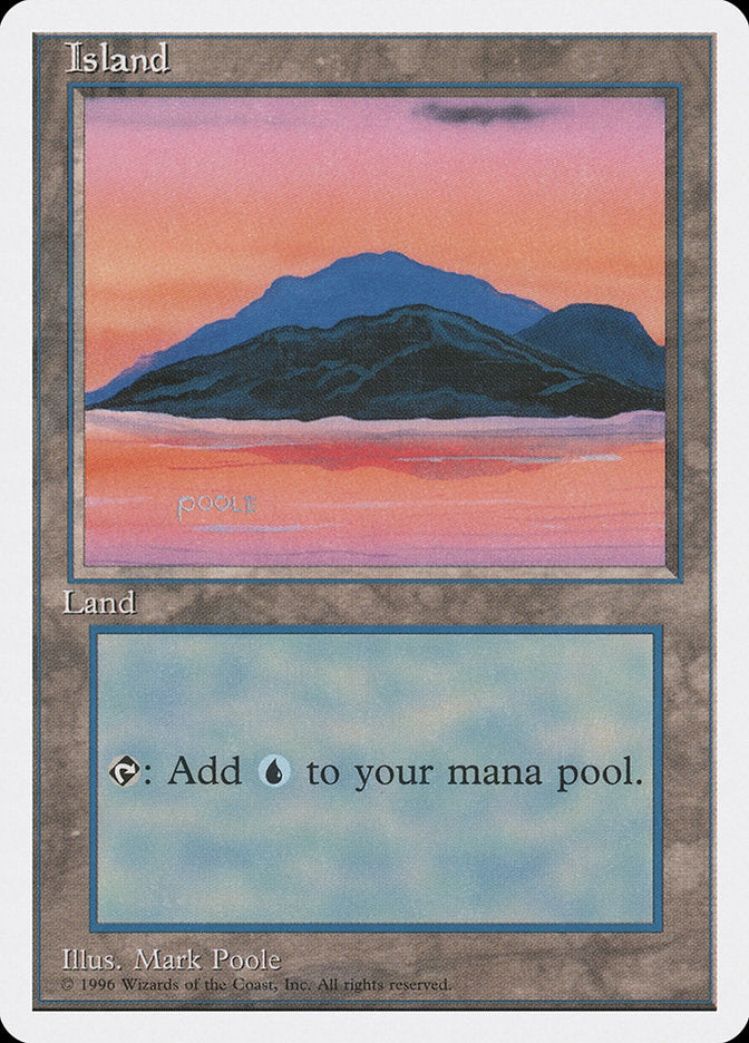 Island (Signature on Bottom Left) [Introductory Two-Player Set] | Webway Games