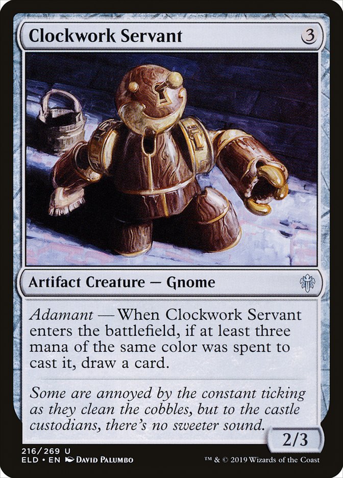 Clockwork Servant [Throne of Eldraine] | Webway Games