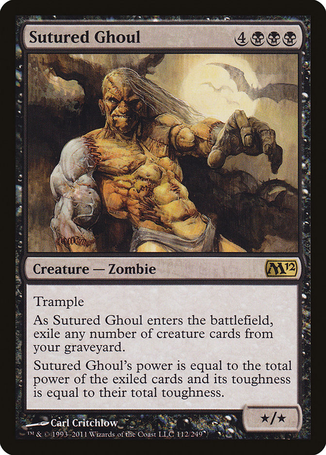 Sutured Ghoul [Magic 2012] | Webway Games