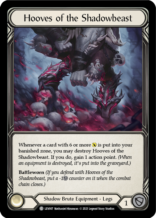Hooves of the Shadowbeast [LEV007] (Monarch Levia Blitz Deck) | Webway Games