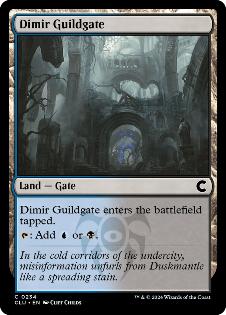 Dimir Guildgate [Ravnica: Clue Edition] | Webway Games