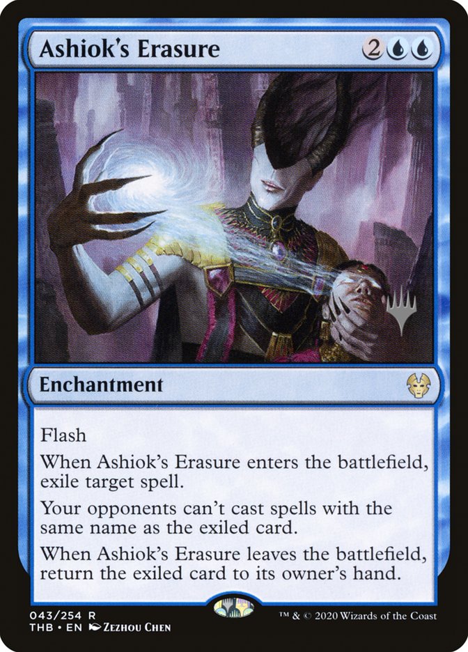 Ashiok's Erasure (Promo Pack) [Theros Beyond Death Promos] | Webway Games