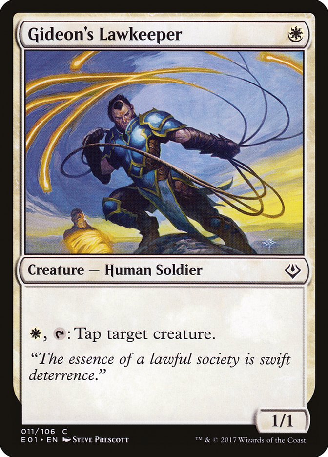 Gideon's Lawkeeper [Archenemy: Nicol Bolas] | Webway Games