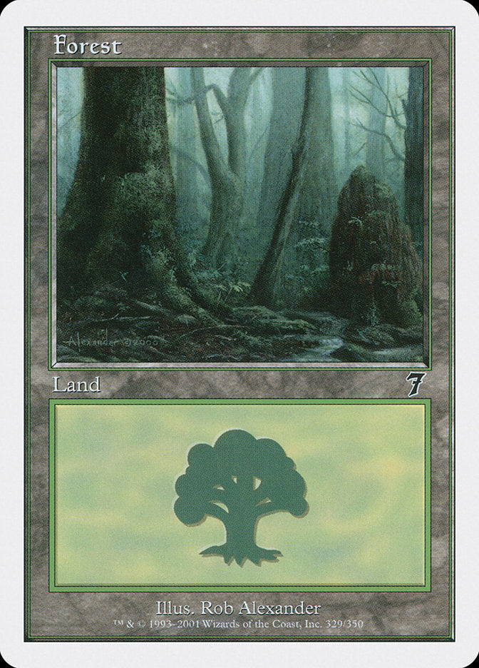 Forest (#329) [Seventh Edition] | Webway Games