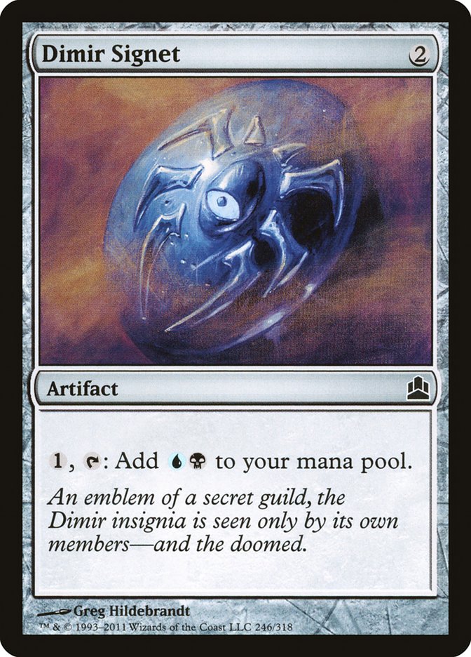 Dimir Signet [Commander 2011] | Webway Games