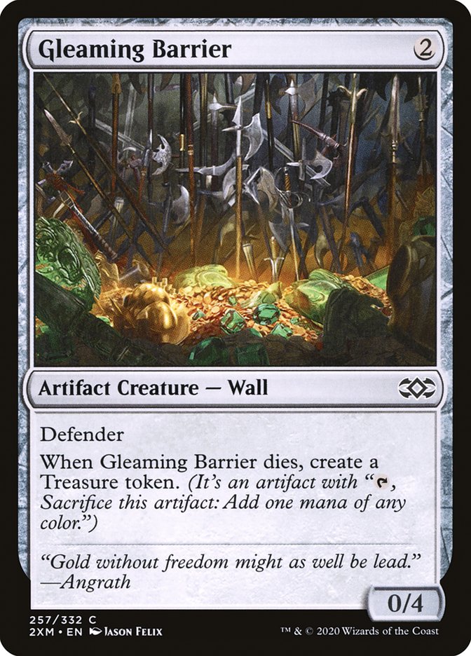 Gleaming Barrier [Double Masters] | Webway Games