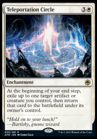 Teleportation Circle (Promo Pack) [Dungeons & Dragons: Adventures in the Forgotten Realms Promos] | Webway Games