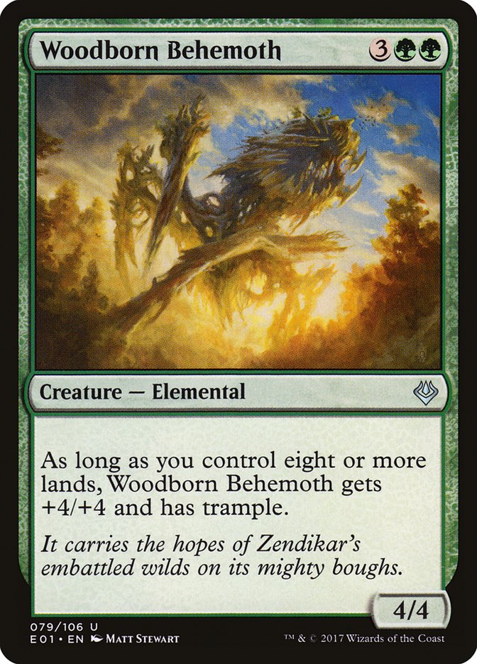 Woodborn Behemoth [Archenemy: Nicol Bolas] | Webway Games
