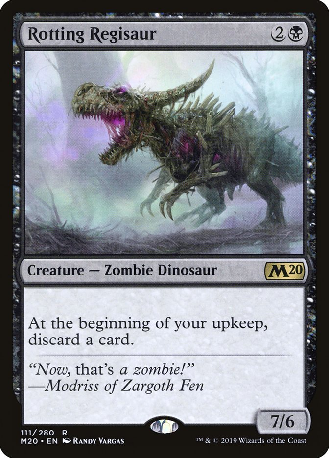 Rotting Regisaur [Core Set 2020] | Webway Games