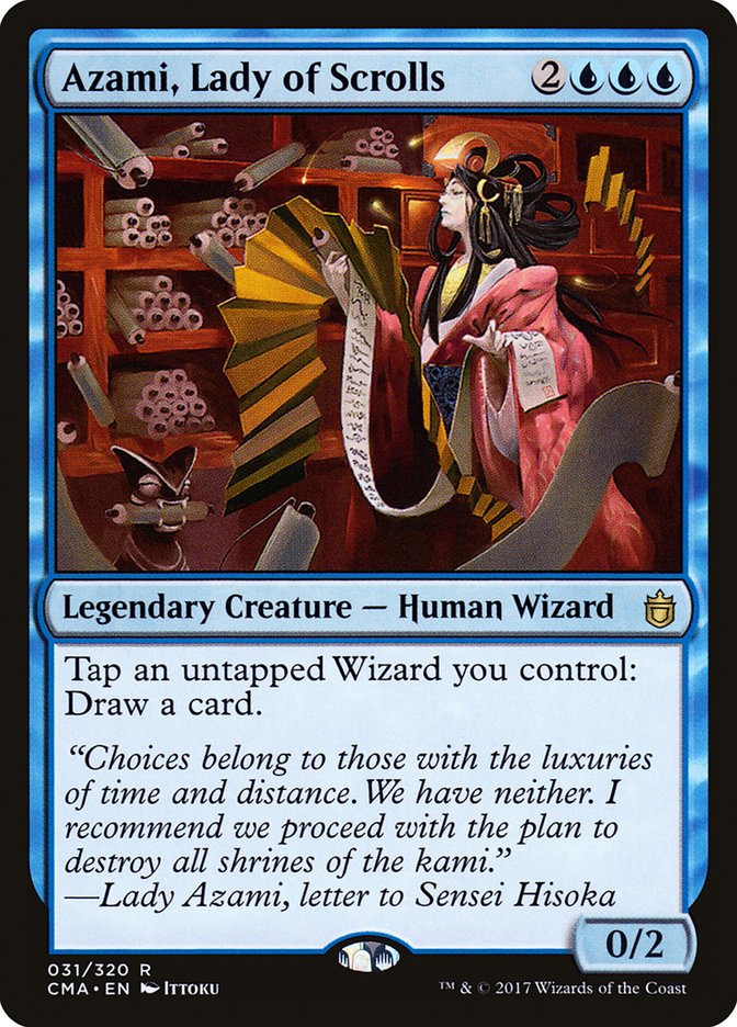 Azami, Lady of Scrolls [Commander Anthology] | Webway Games