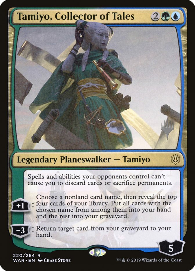Tamiyo, Collector of Tales (Promo Pack) [War of the Spark Promos] | Webway Games