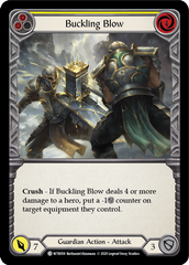 Buckling Blow (Yellow) [U-WTR058] (Welcome to Rathe Unlimited)  Unlimited Rainbow Foil | Webway Games
