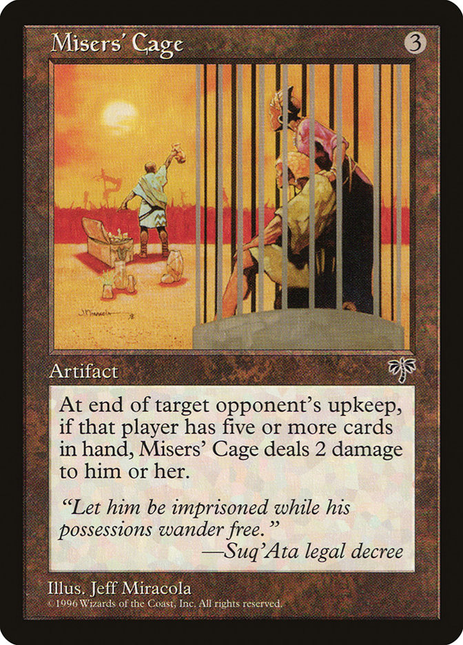 Misers' Cage [Mirage] | Webway Games
