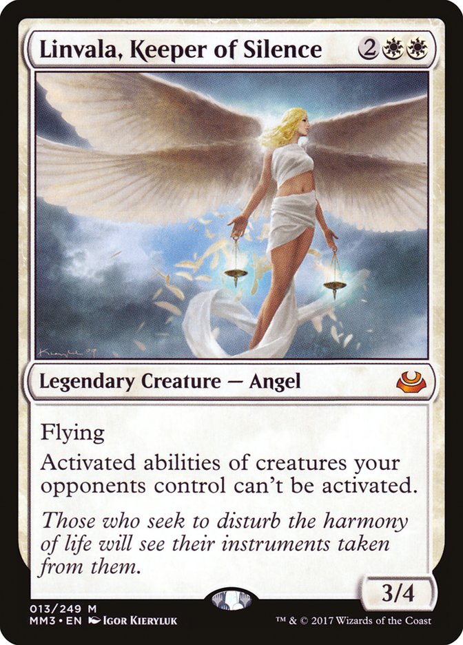 Linvala, Keeper of Silence [Modern Masters 2017] | Webway Games