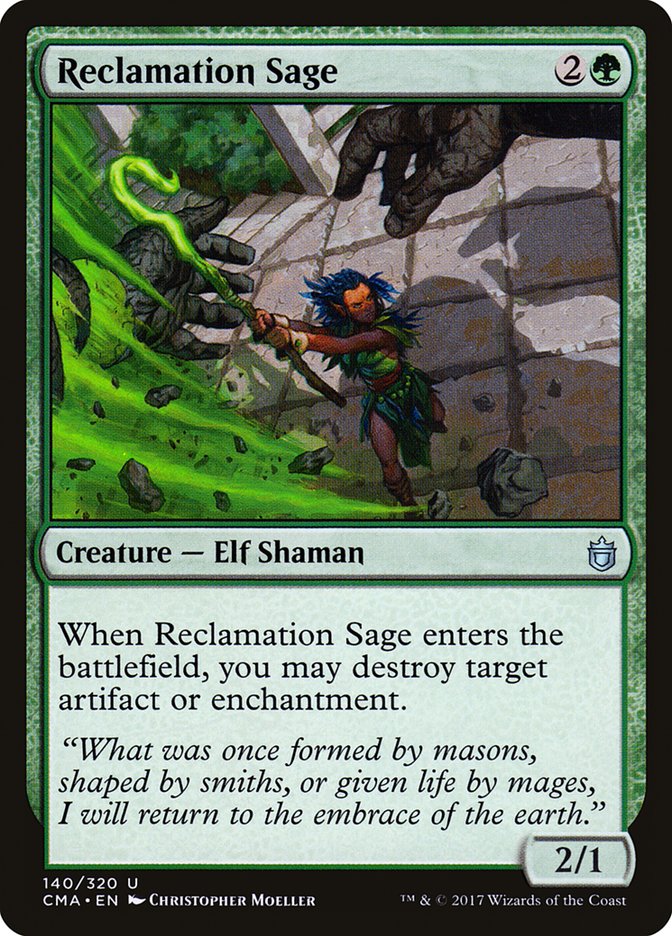 Reclamation Sage [Commander Anthology] | Webway Games