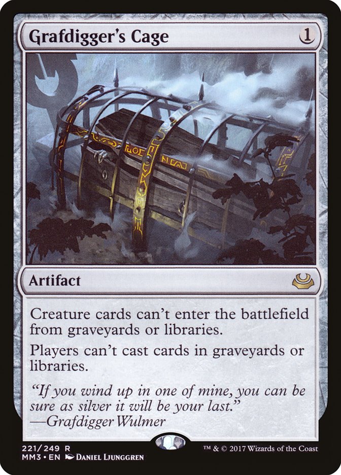 Grafdigger's Cage [Modern Masters 2017] | Webway Games
